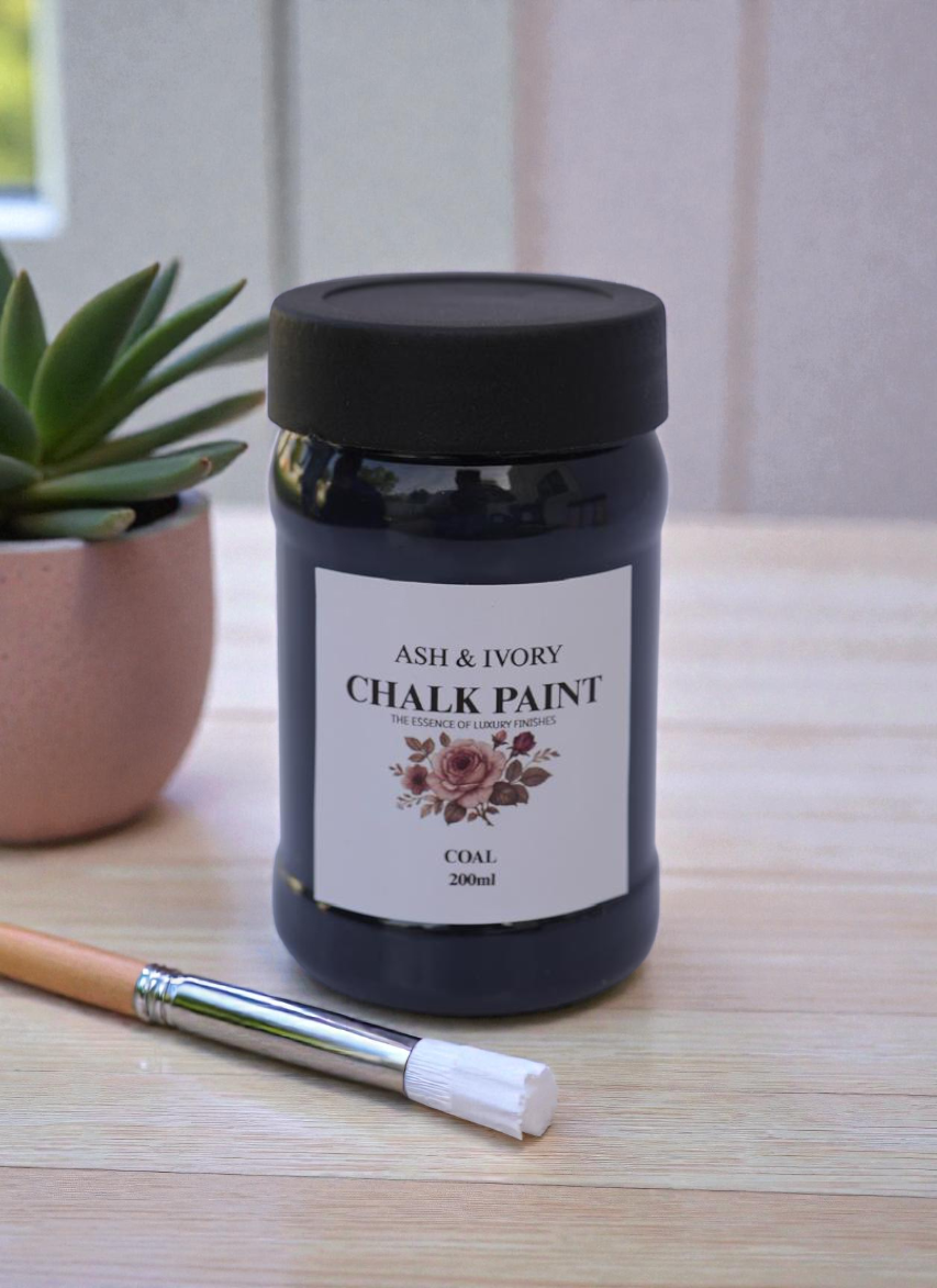DIY furniture transformation using Coal Furniture Chalk Paint Pakistan