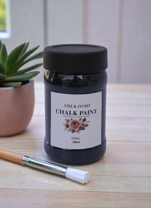DIY furniture transformation using Coal Furniture Chalk Paint Pakistan