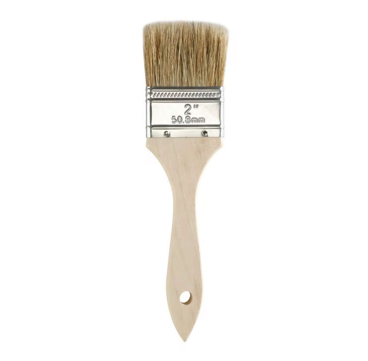 Pro Flat Natural Bristle Brush for chalk paint, furniture painting, wood finishing, varnish application, and DIY home décor projects in Pakistan