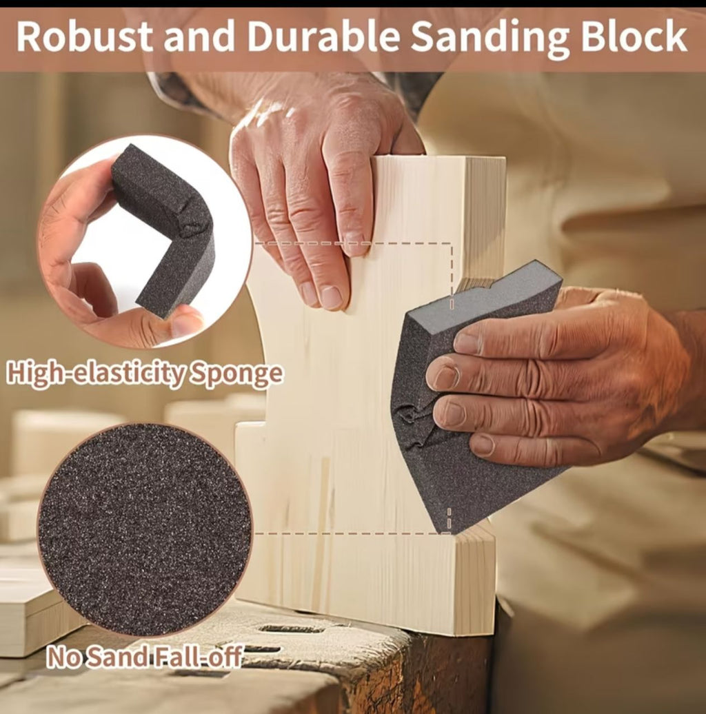 Sand paper Sponge