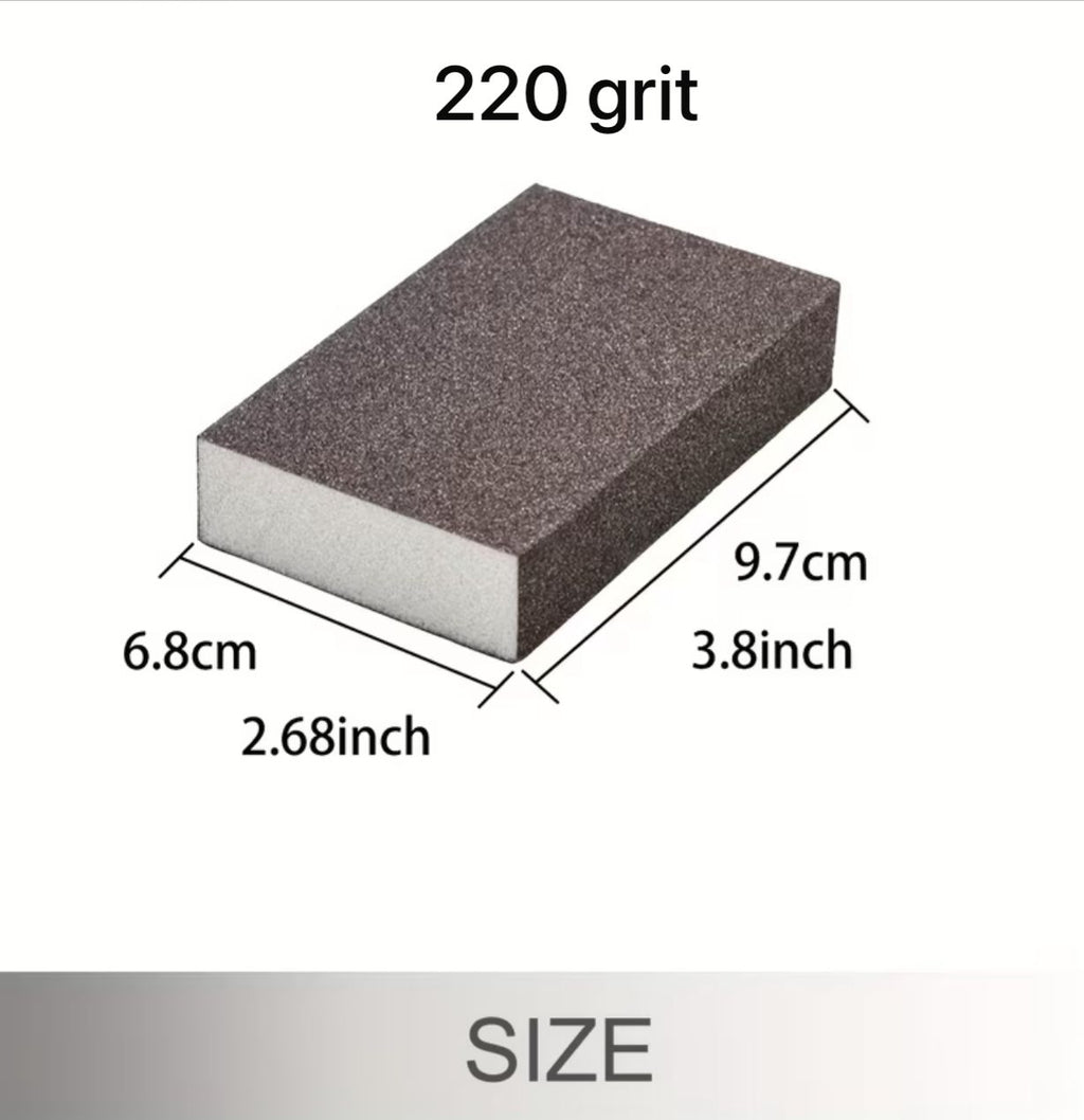Sand paper Sponge