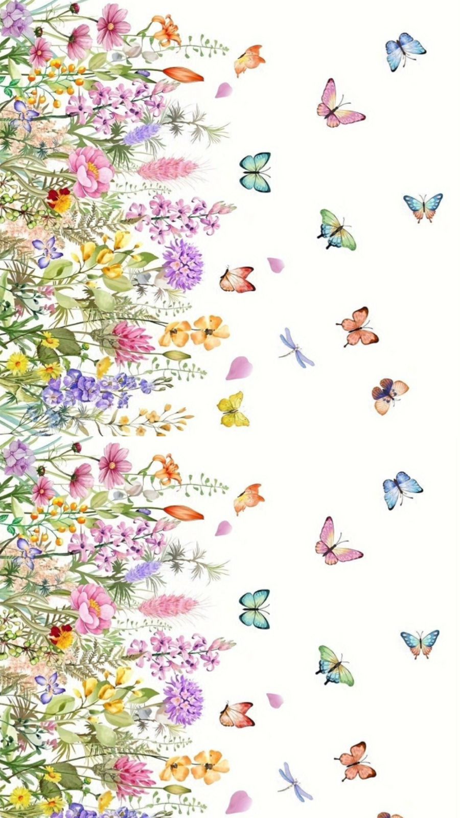 Pack of A4 decoupage rice paper sheets with mixed motif prints including roses, butterflies, and paisley